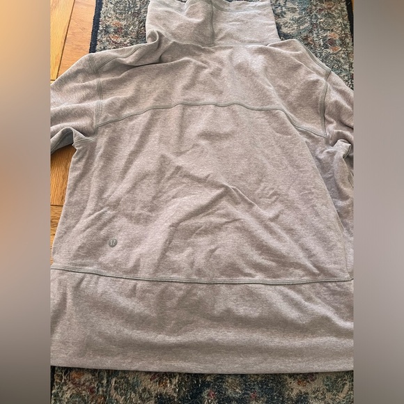 Lululemon rulu pullover 8 gray chic cowl winter fall casual comfy yoga lounge - Picture 8 of 9